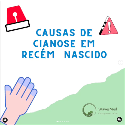 Causas de Cianose em recém nascido