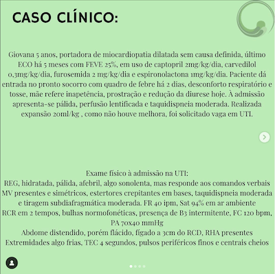 Caso clinico miocardiopatia dilatada wavesmed