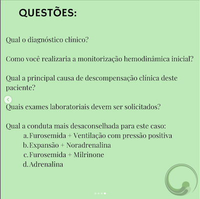 Questoes caso clinico miocardiopatia dilatada wavesmed