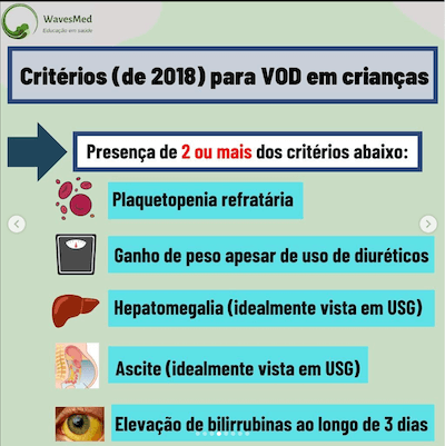 Critérios doença veno oclusiva wavesmed