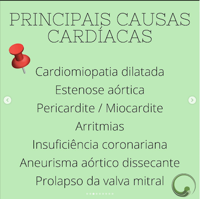 Principais causas cardíacas dor torácica crianças wavesmed