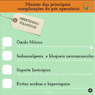 Manejo dicas pós operatório de drenagem anômala total de veias pulmonares wavesmed