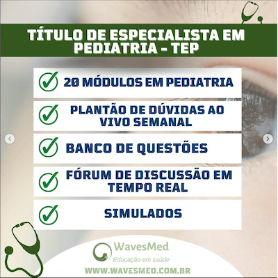 Simulados titulo especialista pediatria wavesmed