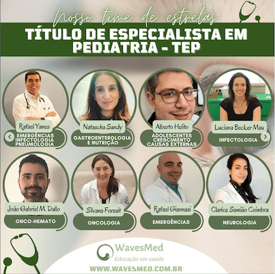 Professores titulo especialista pediatria wavesmed