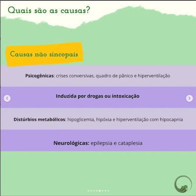 Causas não sincopais sincope em crianças Wavesmed