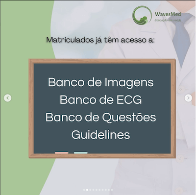 Banco ECG Curso Cardiologia Pediátrica Wavesmed