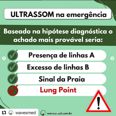 Resposta desafio USG tórax UTI Wavesmed