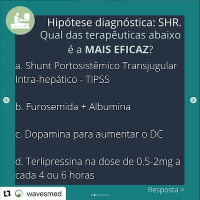 Hipótese diagnostica síndrome hepato renal Wavesmed