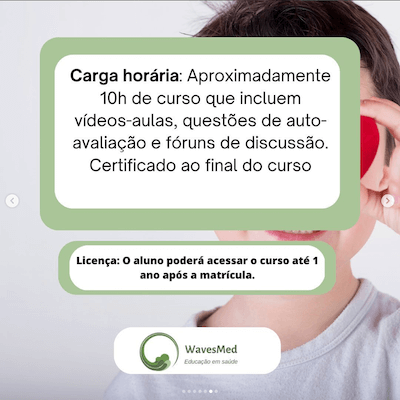 Carga horaria curso cardiologia pediátrica para consultório de pediatria Wavesmed