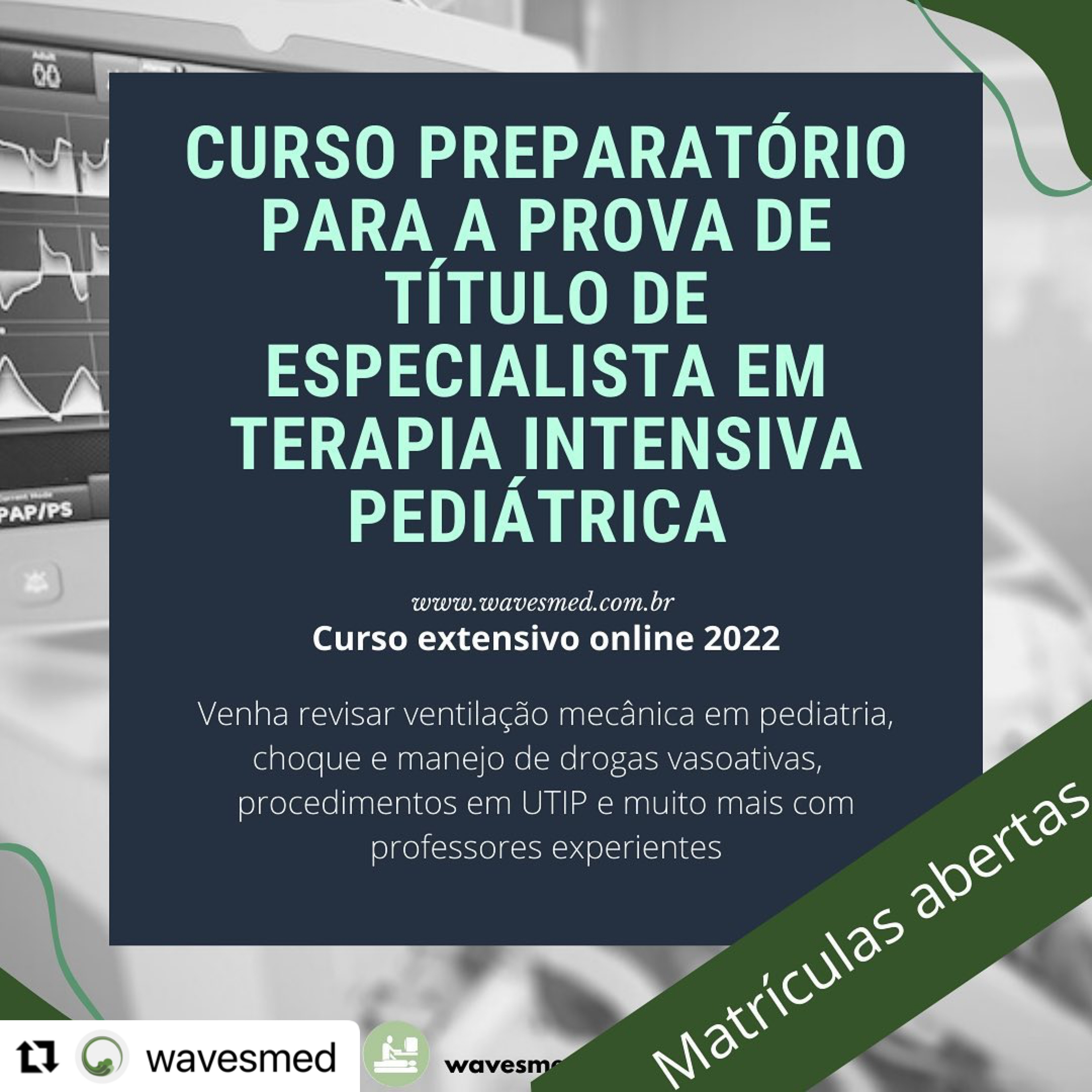 prova de titulo de especialista em terapia intensiva infantil wavesmed