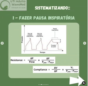 Ventilação mecânica Pausa Inspiratória Wavesmed