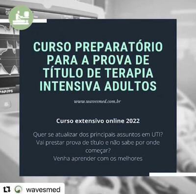 Curso preparatorio para a prova de titulo de terapia intensiva adultos da AMIB (TEMI) Wavesmed