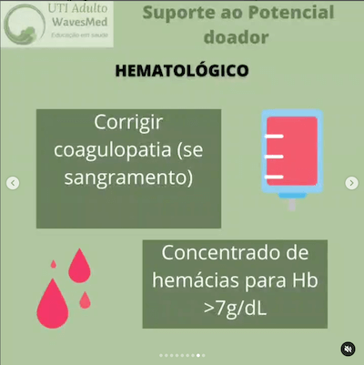 Morte encefálica: Como dar suporte até a doação?<br />  Wavesmed<br />  Suporte ao potencial doador cuidados intensivos hematológico