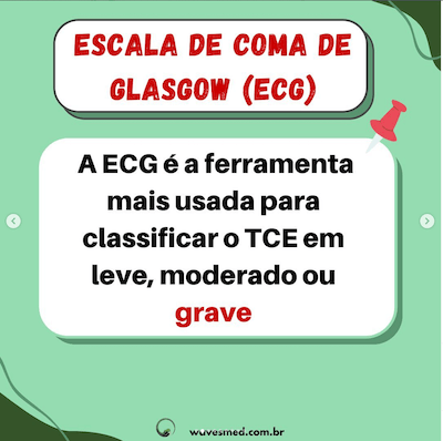 TCE em crianças Wavesmed  Escala Glasgow