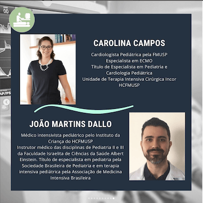 Dra Carolina Campos<br />  Dr Joao Martins Dallo<br />  Curso prova de título de terapia intensiva pediátrica (TETIP) Wavesmed