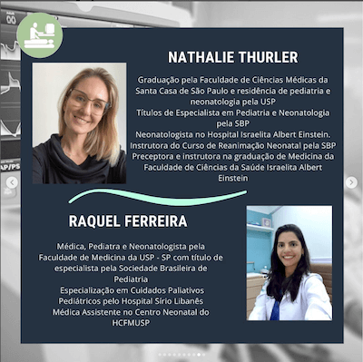 Dra Nathalie Thurler<br />  Dra Raquel Ferreira<br />  Curso prova de título de terapia intensiva pediátrica (TETIP) Wavesmed