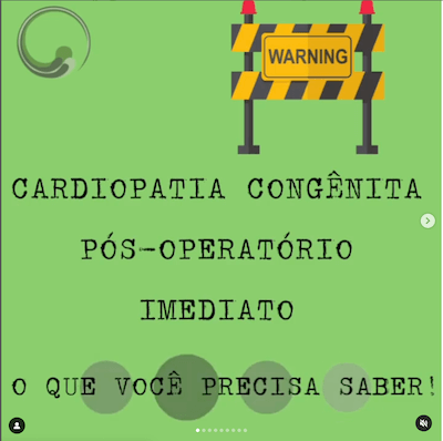 Pós operatório de cirurgia cardíaca pediátrica Wavesmed