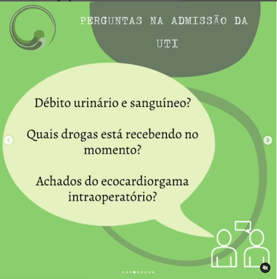 Pós operatório de cirurgia cardíaca pediátrica Wavesmed<br />  Perguntas: Débito urinário?