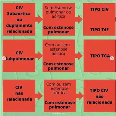 Tipos DVSVD Dupla via de saída do ventrículo direito Wavesmed