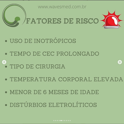 Fatores de Risco JET Taquicardia Juncional Ectópica Wavesmed